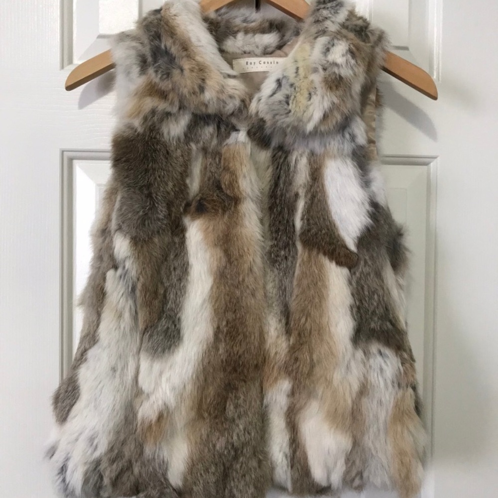Ray Cassin Gorgeous Fur Vest with Pockets